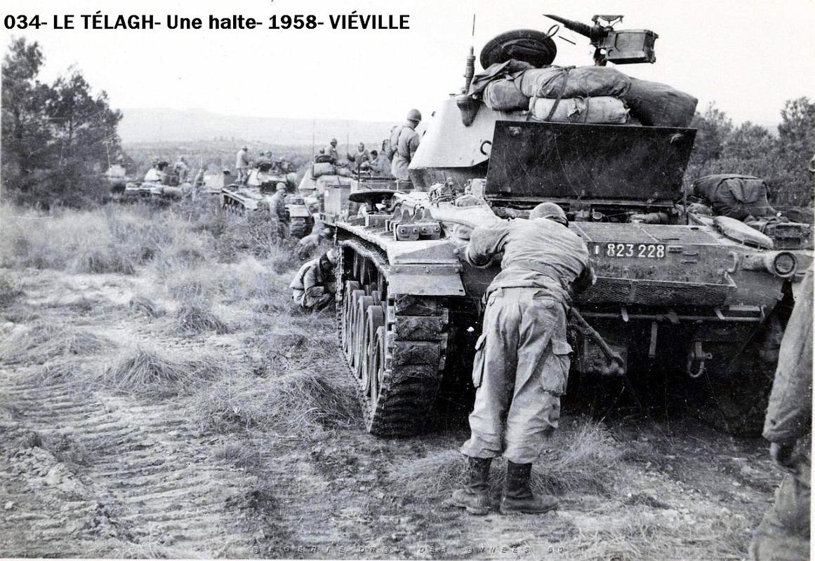 034- Le Telagh- Une halte- 1958- Vieville.jpg
